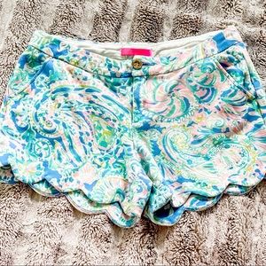 Lilly Pulitzer Buttercup Shorts Size 8